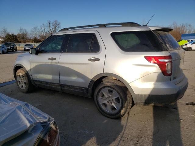 1FM5K7B90EGB39091 - 2014 FORD EXPLORER SILVER photo 2