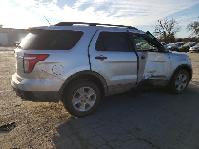 1FM5K7B90EGB39091 - 2014 FORD EXPLORER SILVER photo 3