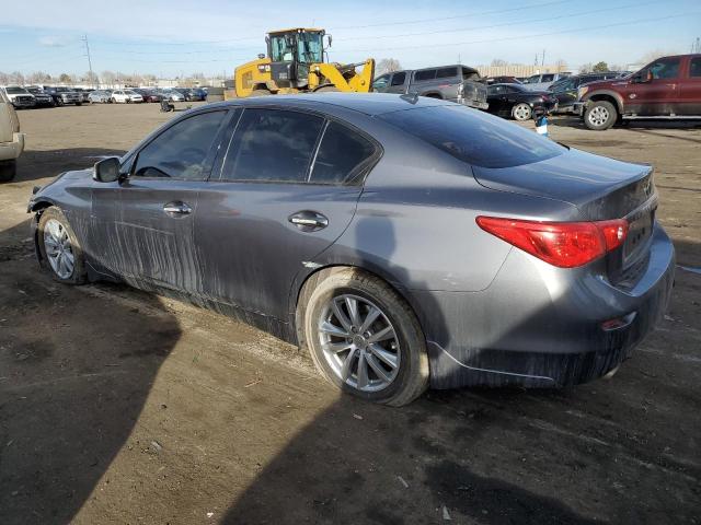 JN1EV7AR1GM346092 - 2016 INFINITI Q50 PREMIUM GRAY photo 2