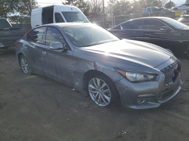 JN1EV7AR1GM346092 - 2016 INFINITI Q50 PREMIUM GRAY photo 4