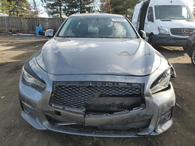 JN1EV7AR1GM346092 - 2016 INFINITI Q50 PREMIUM GRAY photo 5