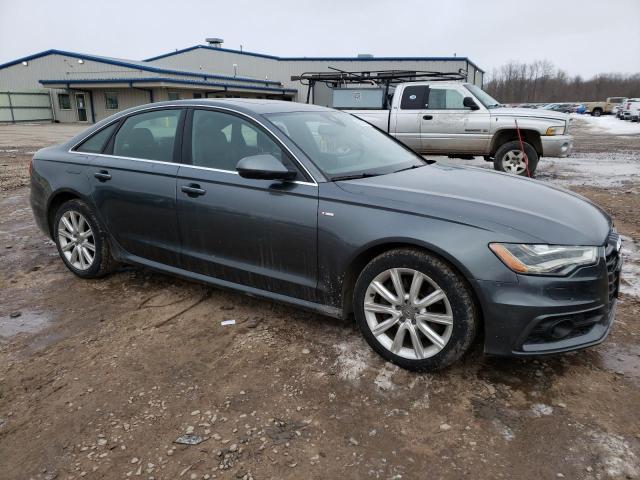 WAUHMAFC9EN037215 - 2014 AUDI A6 PRESTIGE ნაცრისფერი ფოტო 4