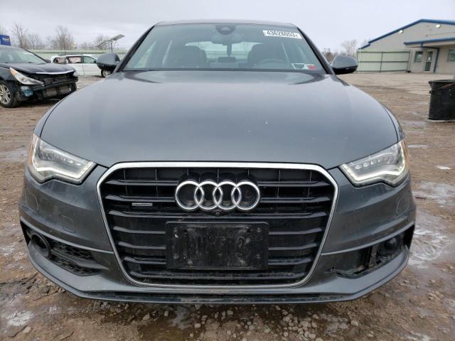 WAUHMAFC9EN037215 - 2014 AUDI A6 PRESTIGE ნაცრისფერი ფოტო 5