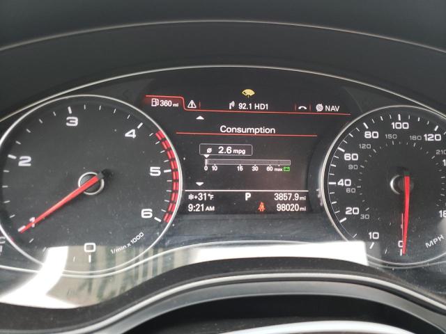 WAUHMAFC9EN037215 - 2014 AUDI A6 PRESTIGE ნაცრისფერი ფოტო 9