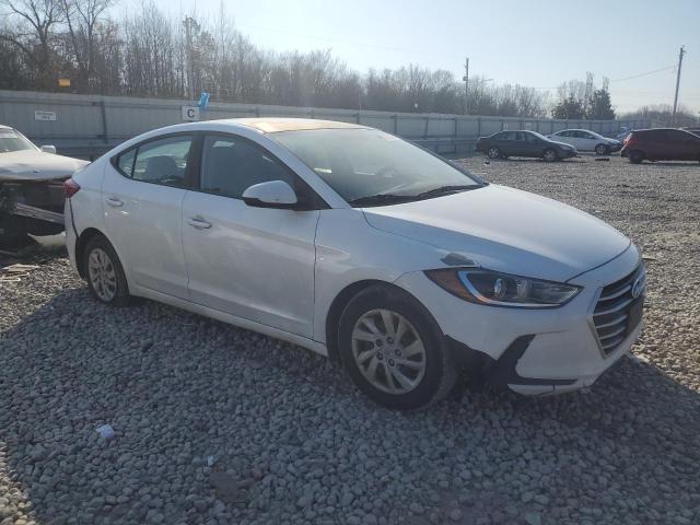 5NPD74LF4HH147716 - 2017 HYUNDAI ELANTRA SE WHITE photo 4