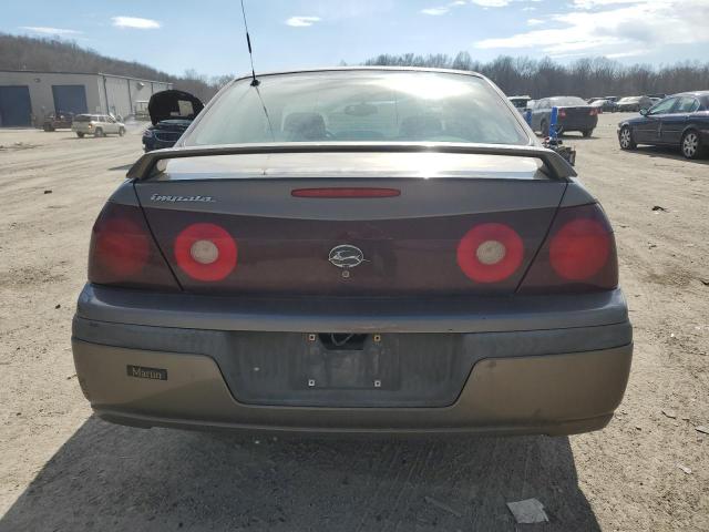 2G1WF55E229382320 - 2002 CHEVROLET IMPALA TAN photo 6