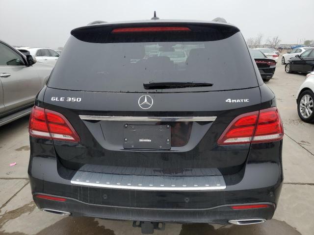 4JGDA5HB2HA947589 - 2017 MERCEDES-BENZ GLE 350 4MATIC BLACK photo 6