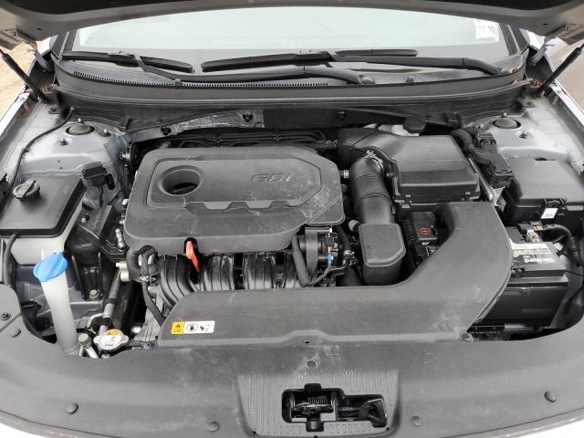 5NPE24AF0HH439918 - 2017 HYUNDAI SONATA SE SILVER photo 11