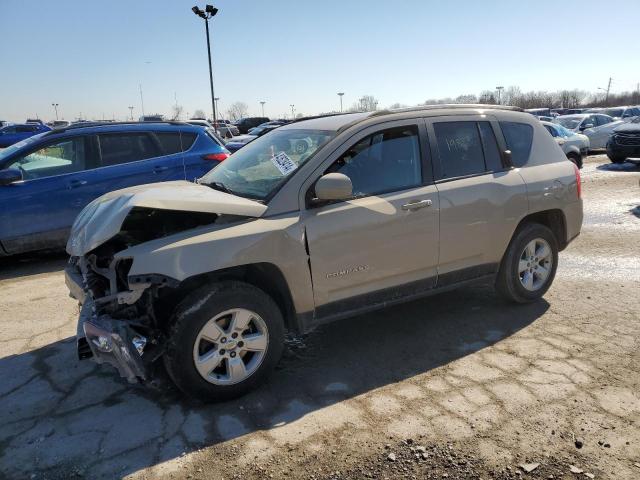 1C4NJCEBXHD198136 - 2017 JEEP COMPASS LATITUDE TAN photo 1