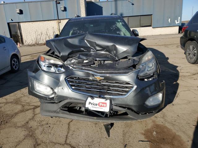 2GNFLFEK0H6145970 - 2017 CHEVROLET EQUINOX LT CHARCOAL photo 5