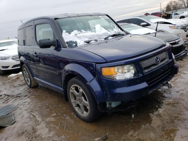 5J6YH18998L002757 - 2008 HONDA ELEMENT SC BLUE photo 4