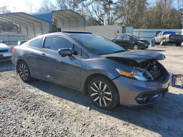 2HGFG3B05FH503744 - 2015 HONDA CIVIC EXL GRAY photo 4