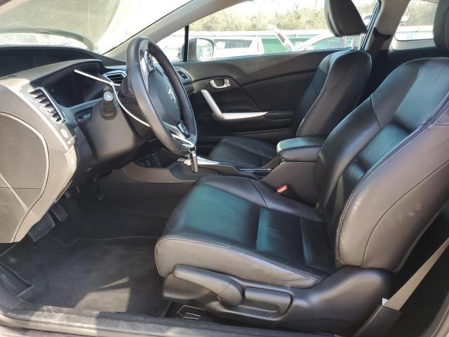 2HGFG3B05FH503744 - 2015 HONDA CIVIC EXL GRAY photo 7