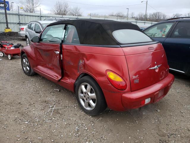 3C3EY55E75T266145 - 2005 CHRYSLER PT CRUISER TOURING MAROON photo 2