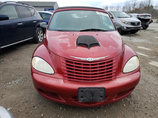 3C3EY55E75T266145 - 2005 CHRYSLER PT CRUISER TOURING MAROON photo 5