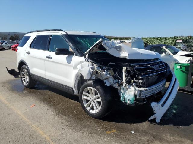 1FM5K7B88HGD12884 - 2017 FORD EXPLORER WHITE photo 4