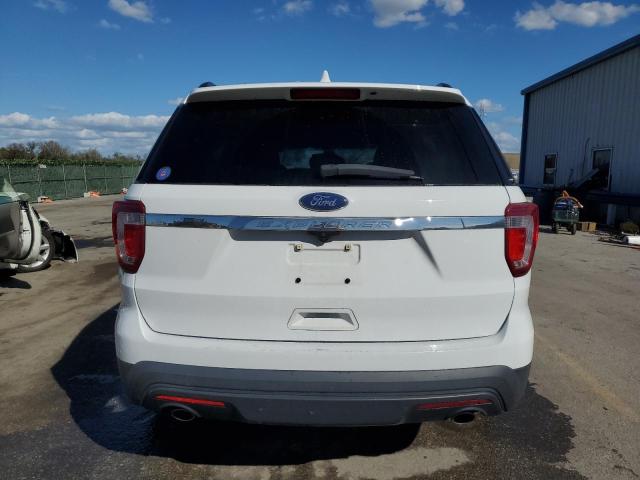 1FM5K7B88HGD12884 - 2017 FORD EXPLORER WHITE photo 6