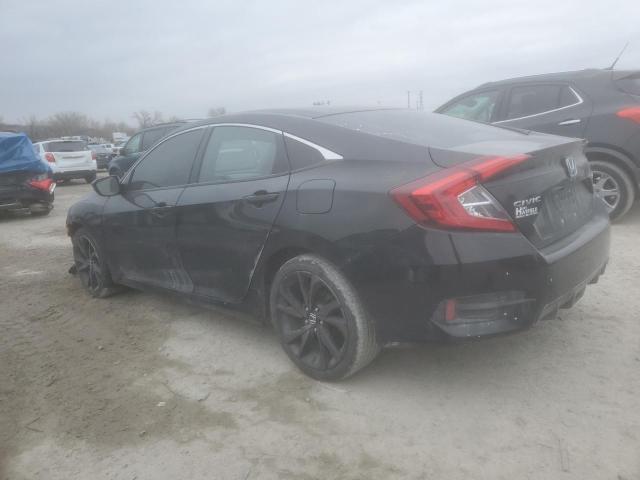 19XFC2F81LE017461 - 2020 HONDA CIVIC SPORT BLACK photo 2