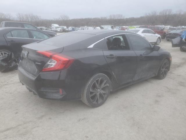 19XFC2F81LE017461 - 2020 HONDA CIVIC SPORT BLACK photo 3