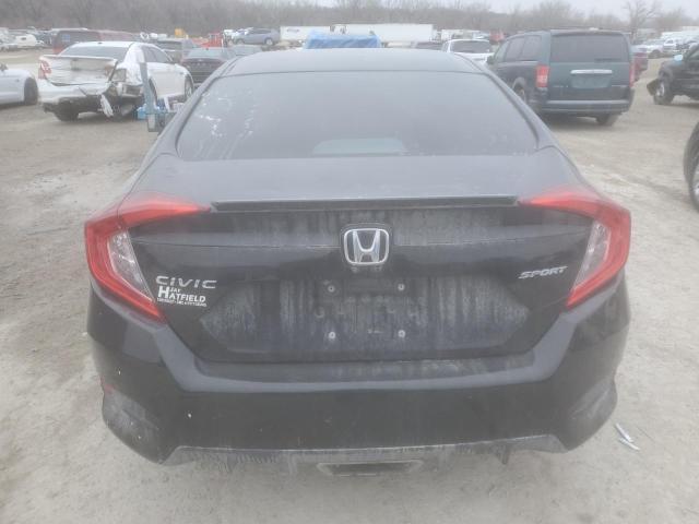 19XFC2F81LE017461 - 2020 HONDA CIVIC SPORT BLACK photo 6