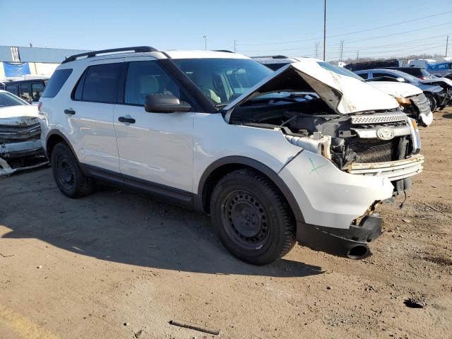 1FMHK7B81CGA60059 - 2012 FORD EXPLORER WHITE photo 4