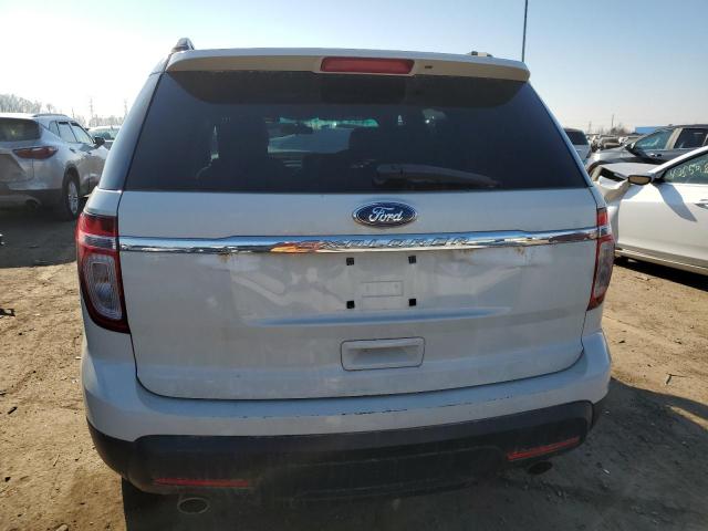 1FMHK7B81CGA60059 - 2012 FORD EXPLORER WHITE photo 6