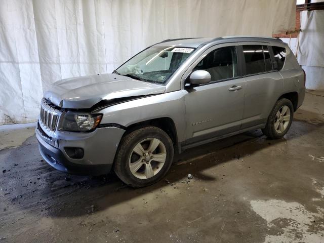 1C4NJDEB4HD143283 - 2017 JEEP COMPASS LATITUDE SILVER photo 1