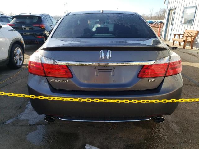 1HGCR3F82FA028453 - 2015 HONDA ACCORD EXL GRAY photo 6