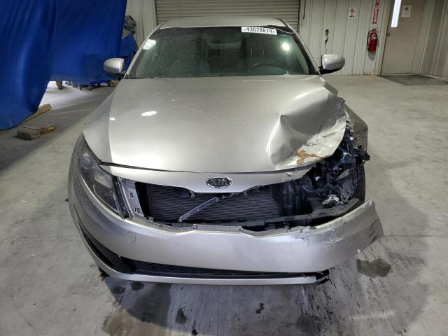 KNAGM4A70B5160873 - 2011 KIA OPTIMA LX SILVER photo 5