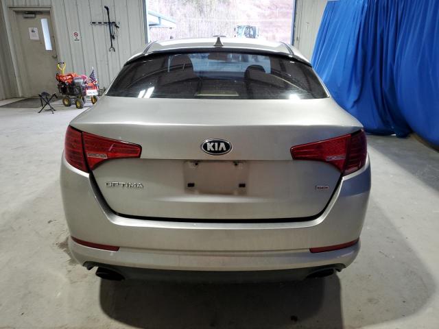 KNAGM4A70B5160873 - 2011 KIA OPTIMA LX SILVER photo 6