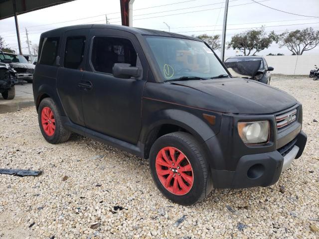 5J6YH18768L003203 - 2008 HONDA ELEMENT EX BLACK photo 4