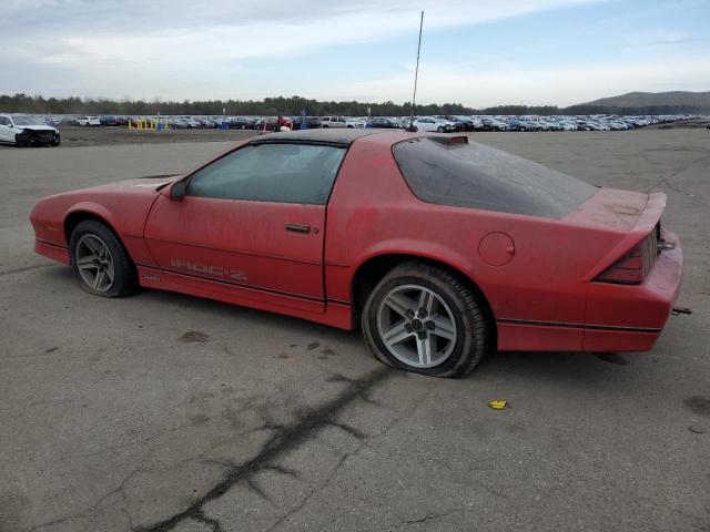 1G1FP87F8GN139698 - 1986 CHEVROLET CAMARO RED photo 2