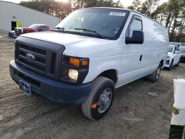 1FTNE14W08DA66774 - 2008 FORD ECONOLINE E150 VAN WHITE photo 1