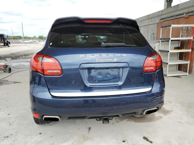 WP1AB2A24ELA58482 - 2014 PORSCHE CAYENNE S BLUE photo 6