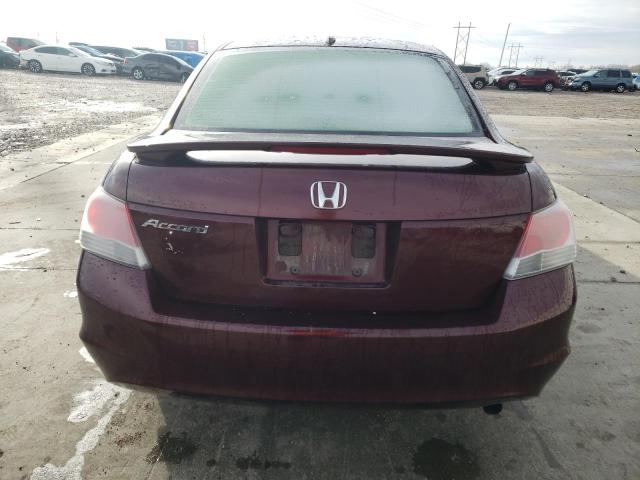 JHMCP26888C019745 - 2008 HONDA ACCORD EXL BURGUNDY photo 6