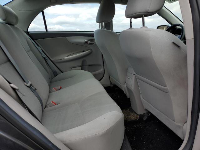 2T1BU4EE1DC125741 - 2013 TOYOTA COROLLA BASE GRAY photo 10