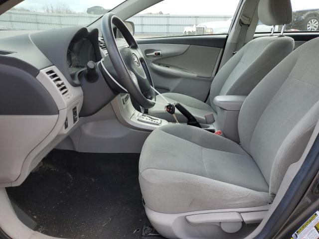 2T1BU4EE1DC125741 - 2013 TOYOTA COROLLA BASE GRAY photo 7