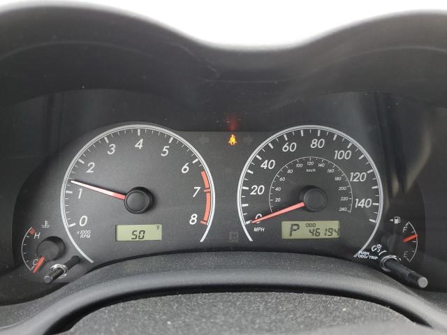 2T1BU4EE1DC125741 - 2013 TOYOTA COROLLA BASE GRAY photo 9