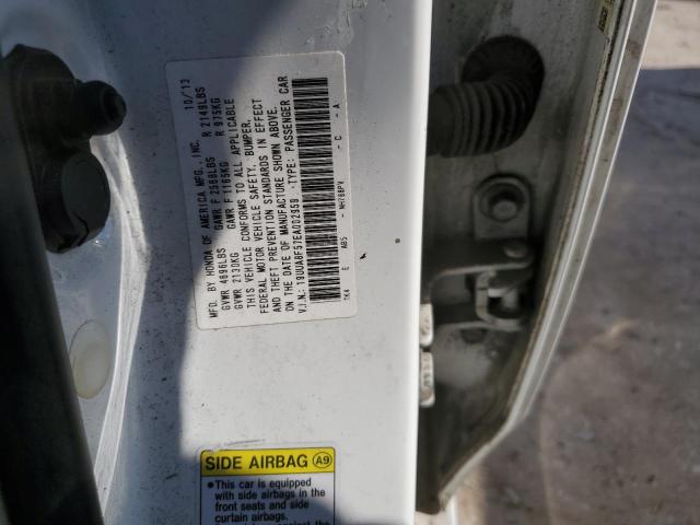 19UUA8F57EA002959 - 2014 ACURA TL TECH WHITE photo 12