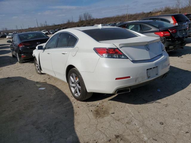 19UUA8F57EA002959 - 2014 ACURA TL TECH WHITE photo 2