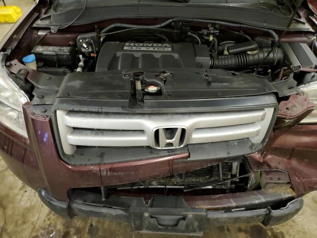 5FNYF18518B002988 - 2008 HONDA PILOT EXL BURGUNDY photo 11