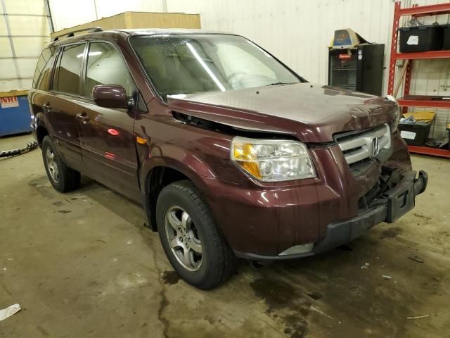 5FNYF18518B002988 - 2008 HONDA PILOT EXL BURGUNDY photo 4