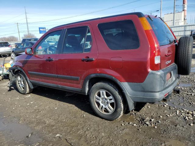 SHSRD78894U246026 - 2004 HONDA CR-V EX BURGUNDY photo 2