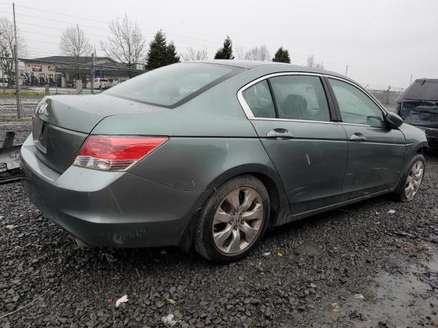 1HGCP2F76AA043912 - 2010 HONDA ACCORD EX TEAL photo 3