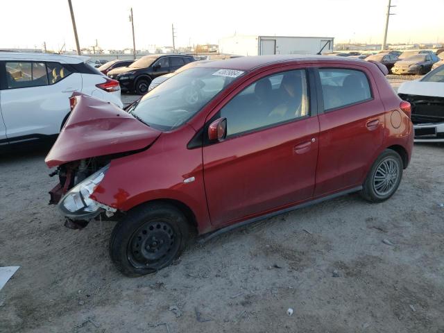 ML32A3HJ7JH009238 - 2018 MITSUBISHI MIRAGE ES RED photo 1