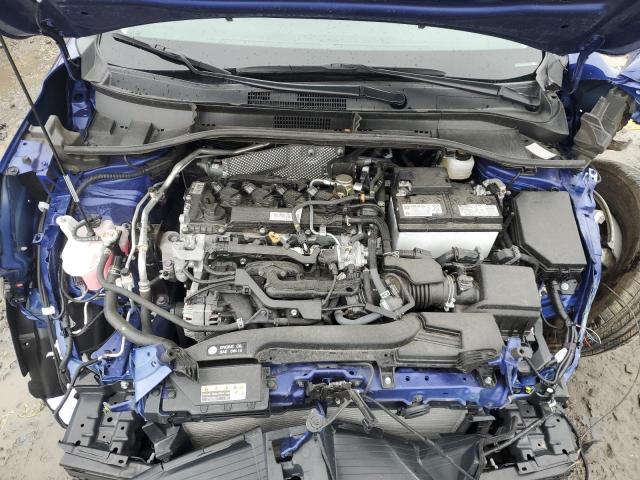 7MUCAAAG4NV016398 - 2022 TOYOTA COROLLA CR LE BLUE photo 11