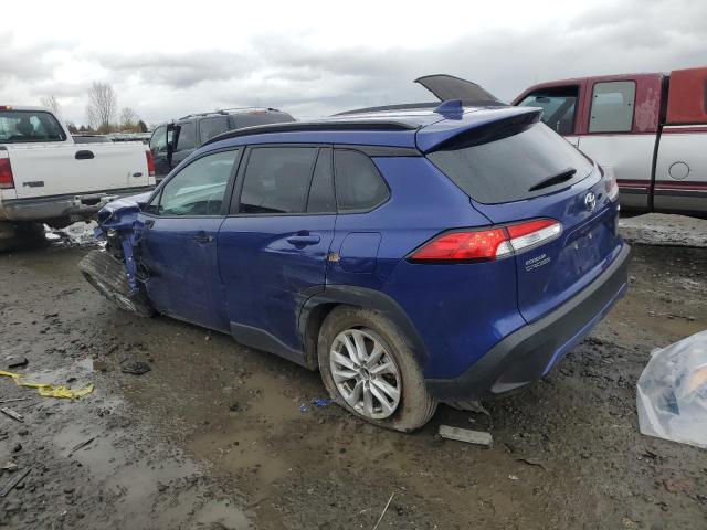 7MUCAAAG4NV016398 - 2022 TOYOTA COROLLA CR LE BLUE photo 2