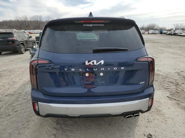 5XYP5DGC8RG450543 - 2024 KIA TELLURIDE SX BLUE photo 6