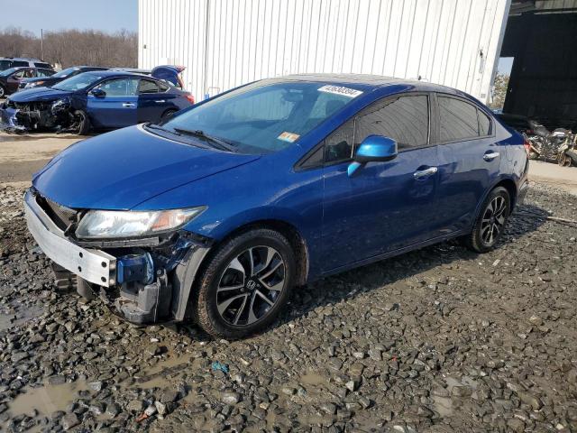 19XFB2F89DE201700 - 2013 HONDA CIVIC EX BLUE photo 1