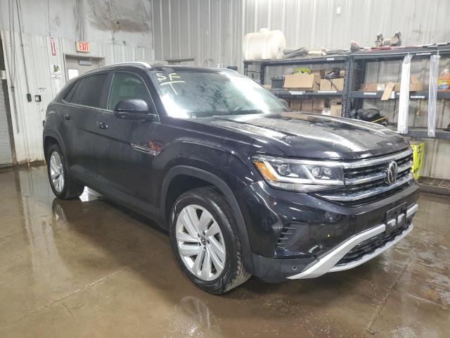 1V2KE2CAXMC200865 - 2021 VOLKSWAGEN ATLAS CROS SE Черный фото 4